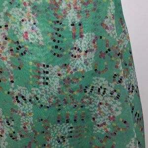 Beautiful dress worn to a wedding.